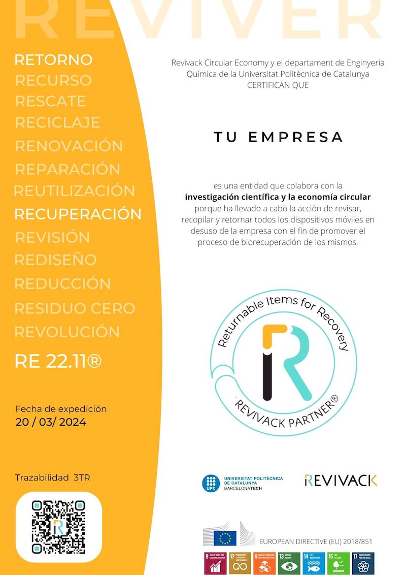 Reviver Certified