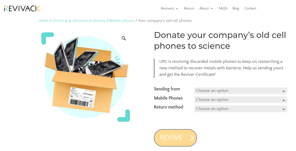 3 steps recovery for recycling cell phones
