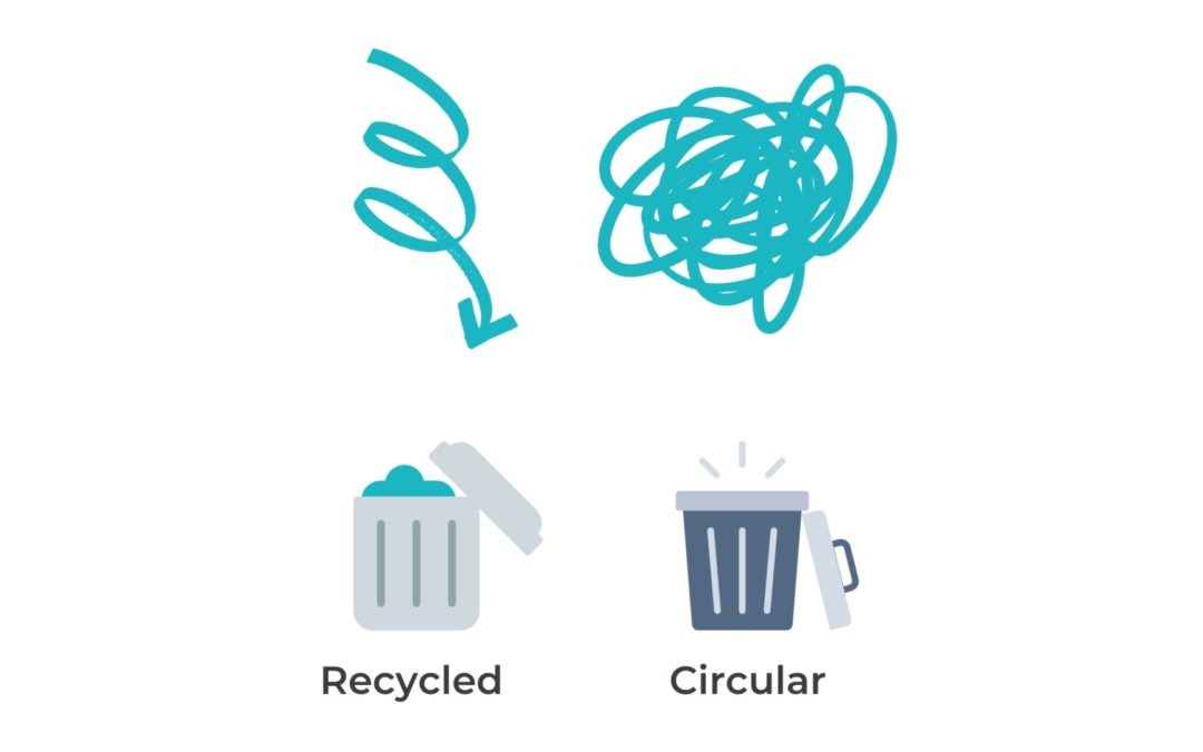Las ventajas de un producto circular sobre un producto reciclado